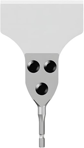 185 mm Bodenschaber mit Chromoly-Stahlklinge, Fliesen- und Farbentfernungswerkzeug, kompatibel mit Firecore & Multi-Brand SDS Plus Bohrern