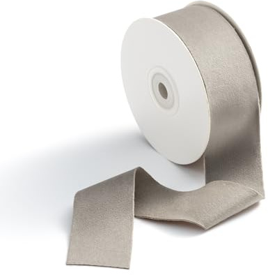 CHUQING Samtband Geschenkband Samt Schleifenband Samtschleife Kamelbraun | Weiches Samtband als Geschenkband und Schleifenband für elegante Dekoration, Basteln, Hochzeit und Geschenkverpackung