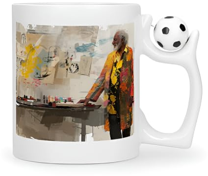 Personalised Football Mug with 2 Photos| Custom Coffee Mug 11oz | Ceramic Travel Mug for Him or Her | Perfect Christmas Gifts for Women, Dad, or Friends – Create Your Own Printed Mug Unique Design
