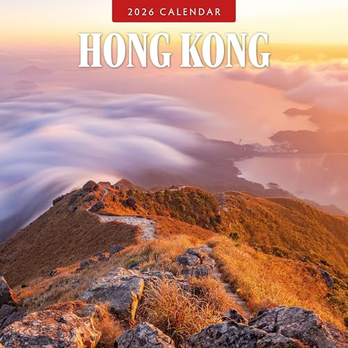 Hong Kong - 2026 Square Wall Calendar - by Red Robin Publishing