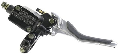 Zpengtai Manetas Moto Depósito del Cilindro Maestro del Embrague del Freno Trasero de la Motocicleta, palancas Izquierda y Derecha Maneta Freno Moto(Right 1 Pcs)