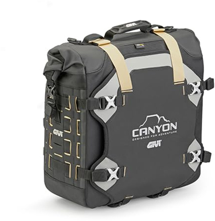 GIVI GRT725 MONOKEY CAM-SIDE, wasserdichte Motorradtasche mit Befestigungssystem MONOKEY CAM-SIDE, 30 Liter