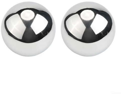 Floating Spheres in Stainless Steel for Enhancing Garden Aesthetics and Water Features (100MM)