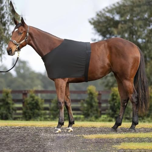 Anti-Chafing Horse Belly Guard and Shoulder Protector -Chest Saver, Anti-Rub Bib(L)