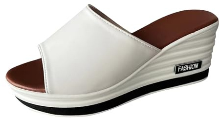 Cocila Sandali Da Donna Con Zeppa Peeptoe Cross-Strap Espadrillas Strass Infradito In Per E Estive Tacco (Black, 41) Pantofole Ortopediche Ciabatte Mare Aperte Casa Ciabattina Ciabatta