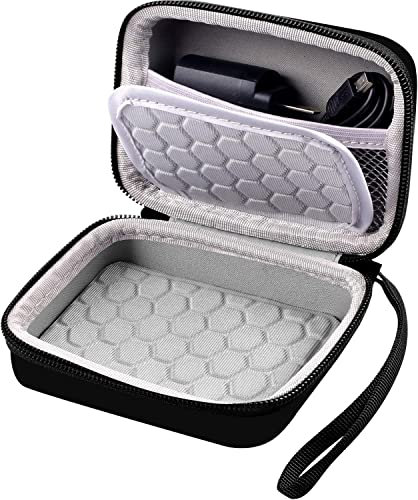 COMECASE Digital Camera Case, Kids Instant Print Vlogging Video Camera Accessories Bag, Rechargeable Portable Mini HD Cameras Pouch Cover (Black)