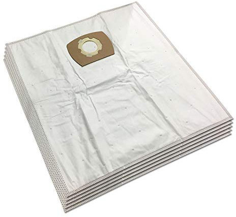 MohMus 5 Microfiber Vacuum Cleaner Dust Bags For STARMIX: GS 1022 HZ plus, STIHL: SE 61, 61 E, TCM: TCM 66 391