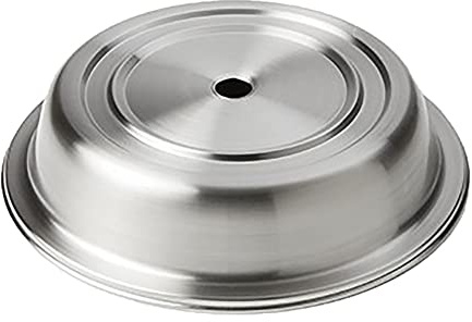 American Metalcraft PC0950R Round Stainless Steel Plate Cover, 9 1/4 to 9 1/2