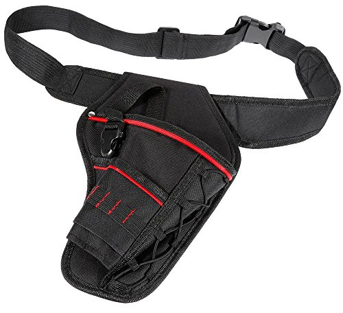 Qwertfeet Holster De Perceuse Étanche Impact Pilote Porte Perceuse Sac À Outils Électrique Multifonction Ceinture De Taille Pour Tournevis A