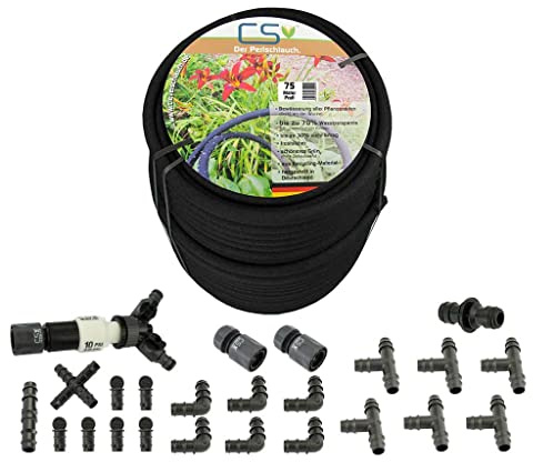 75m CS Perlschlauch Profi mit Druckminderer