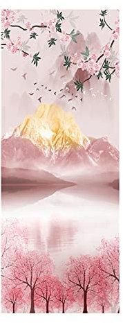 Morbuy Mikrofaser Hot Yoga Handtuch, Yoga Mat 185x65cm rutschfest Fitnesstuch Weich Atmungsaktiv Antirutsch Yogatuch Gilt für Fitness Ausbildung (185x65cm,Muster 7)