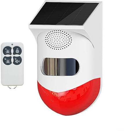 Alarme de détection de mouvement sans fil, alarme de sécurité domestique, détecteur de mouvement, alarme extérieure 120 dB avec télécommande