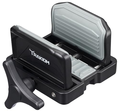 Trakiom Shooting Rest Head Universal Clamp Head Lightweight Construction for Shooting Stick Monopod Tripod Stand Hunting Practice and Outdoors
