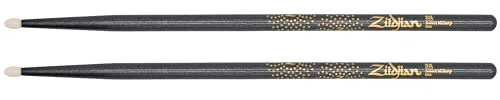 Zildjian Z Custom Limited Edition - 5A Black Chroma Nylon Tip Drumsticks (Z5ACBN-7C)