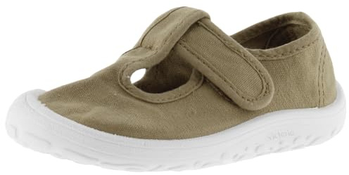 victoria Sandali Unisex Rispettosi Barefoot Bosco Tela Tinta Drec & Chiusura A Strappo 1370108 per Bambini Laurel 25