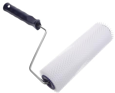 Uonlytech Bubble Remove Tool Spiked Defoaming Roller Für Selbstnivellierenden Estrich Langlebig Leicht Und Praktisch Entfernen Von Luftblasen Und Nivellieren Von Oberflächen