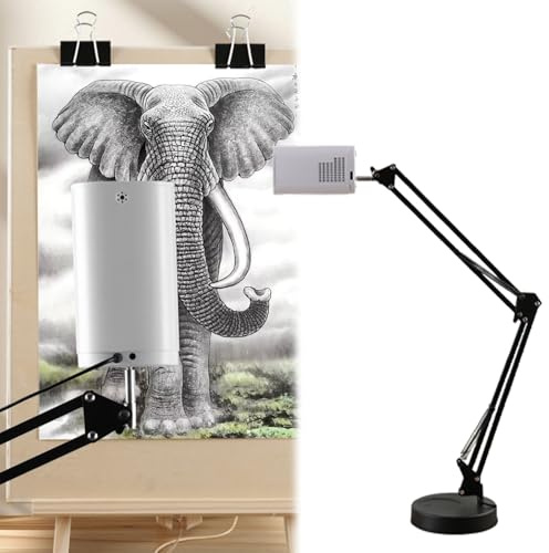 Proiettore intelligente per artisti, connettività WIFI e USB, compatibile con dispositivi mobili e tablet per disegni e creazioni di precisione