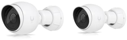NexaCore – Bundle 2 Telecamere Ubiquiti UniFi G5 Bullet UVC-G5-BULLET – Videocamera IP 2K HD 5MP con Visione Notturna IR, PoE, Sensore CMOS, Resistente alle Intemperie, Interni ed Esterni