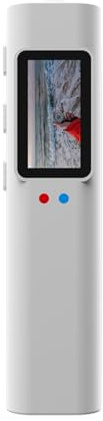 Vroomoto Occhiali Leggeri Montati Sulla Testa con Fotocamera da 2,7K, Obiettivo Grandangolare da 110°, per Ciclismo, Escursionismo, Lavoro di Laboratorio