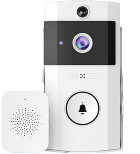 Vootnifig Wireless Video Doorbell with HD Video, Two Way Audio, Motion Notifications, Mobile App Control and Long Life for Enhanced Monitoring