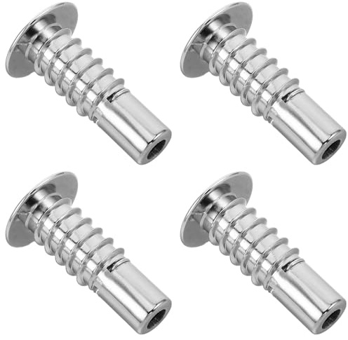 iplusmile 4 Tornillos de Bisagra Plegables de Aleación de Zinc para Sofá y Silla Ajuste Preciso de Altura y Ángulo, Mecanismo Resistente para Uso Residencial y Comercial