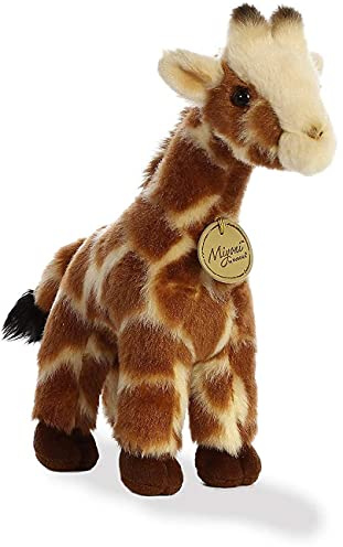 Aurora, 10822, MiYoni Giraffe, 23cm, Plüschtier, braun