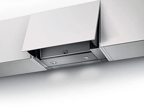 Faber - Cappa ad incasso 106/35 PLUS finitura grigio chiaro da 86 cm