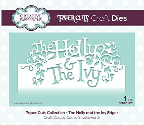 Paper Cuts Collection - The Holly and the Ivy Edger