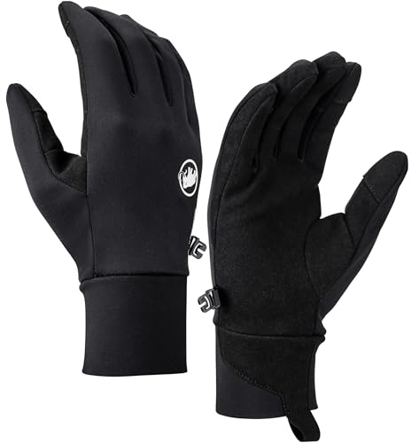 Mammut Astro Glove | Warme Handschuhe für Damen und Herren, Gore-Tex Winterhandschuhe, Für Fahrrad, Ski und Outdoor Sport, Touchscreen-Kompatibel, Winddicht | Schwarz, Size 7