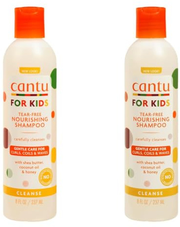 Cantu Care For Kids Nourishing Shampoo 8oz 237ml (Packung mit 2)