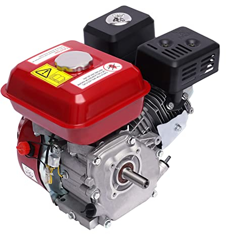 HarBin-Star 7,5PS 5,1kW Benzinmotor, Kartmotor Antriebsmotor, Kartmotor Motor 3600rpm, Seilzugstart, 4-Takt, 1 Zylinder Benzin Motor, 208 CCM Hubraum, luftgekühlt