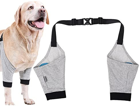 Ellenbogenschutz für Hunde,ellbogen bandage,Ellbogenschützer für Hunde,Hunde Ellenbogenbandage zur Genesung,Hunde Erholungsanzug Kegelhalsband Alternative,Haustier verhindert das Lecken von Wunden