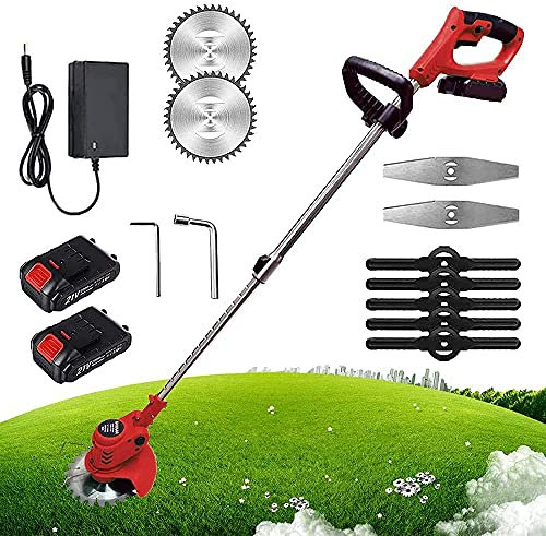 Suuim Tagliaerba Tagliaerba a Batteria Tagliaerba Professionale per siepi Tagliaerba a Batteria Potente Tagliaerba telescopico a Batteria Leggero Gardenin