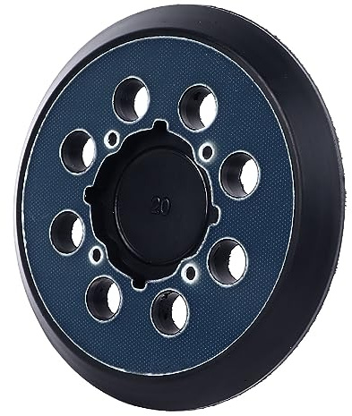Disco de Lijado, Almohadilla de Espuma para Lijadora Orbital de 5 Pulgadas, Almohadillas de Lijado, Almohadillas de Lijadora de Repuesto de 8 Orificios para Lijadora Orbital,