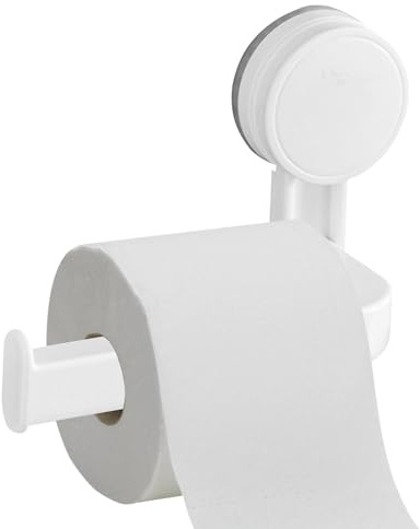 Portarotolo carta igienica da parete – Gancio per porta rotolo WC e cucina, porta carta igienica autoadesivo | Porta fazzoletti multiuso per bagno, tasc da bagno