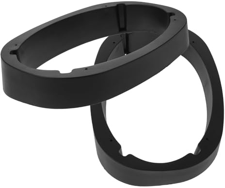 GRIRIW 6x9 Auto-Lautsprecher-Adapterring Montage-Abstandshalter abgeschrägte flache solide Unterstützung für verbesserte Klangqualität