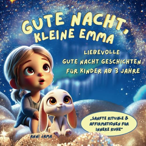 Gute Nacht, kleine Emma - Band 2: Liebevolle Gute Nacht Geschichten für Kinder ab 3 Jahren: ein zauberhaftes Vorlesebuch mit liebevollen Lernbotschaften, sanfte Rituale & Affirmationen für innere Ruhe