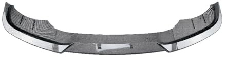 WETCL Frontstoßstange Spoiler für BMW 5 Series F10 F11 LCI 2015-2017, Front Spoiler Lippe Anti Collision Spoiler Splitter Separator Protector Auto Zubehör,B-Carbon Fiber