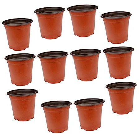 SOIMISS 50pezzi Vasi Per Piante Di Plastica Contenitore Per Piante Erbe e Vasi Per Piantare Buona Ventilazione e Drenaggio