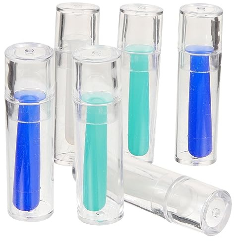 iplusmile Bâtonnets Pour Retirer Lentilles De Contact Lot De 6 Outil En Silicone Pour Lentilles Souples Pratique Et Compact Voyage Couleurs Variées Accessoires Pour Soins Des Yeux