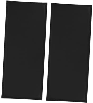 LIFKOME 2pcs Anti-collision Wall Cushion Panels Peel and Stick Soft Upholstered Pads for Bedroom Playroom Protection and Decorative Headboard Backdrop