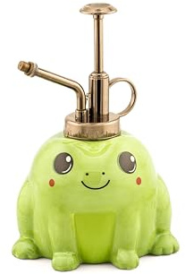 Sass & Belle Frog Plant Mister - Decorative Indoor Watering Accessory For Houseplants Stylish Mister Spray Bottle For Home Decor Cute Design Ideal For Everyday Plant Care And Thoughtful House Gifts