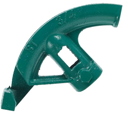 FOMIYES Piegatubi Manuale 5/8 Pollici in Metallo, Piegatrice di Rame Testa di Piegatura, Strumento Piegatore per Tubi Pvc e Alluminio per Elettricisti e Idraulici, Robusto e Preciso