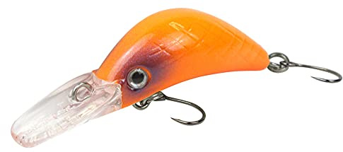 FTM Masu Security Wobbler 3cm 1,6g - Forellenwobbler, Farbe:orange UV