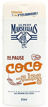 Le Petit Marseillais Bonheur kokos bad- och duschgel 650 ml