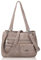 Angel Kiss Tasche Leder Damenhandtasche Schultertasche Handtaschen Wasserdicht Tragetasche Multifunktionale Henkeltasche Umhängetasche Groß für Arbeit Schule Shopper Reise Aprikose