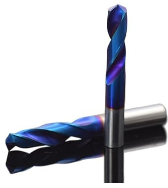 Bohrer-Sets, Wolframstahl-Bohrer, 1 Stück, 1,0–20,0 mm, HRC45/55/65 Vollhartmetall-Bohrer, Spiralbohrer for Hartlegierungs-Edelstahl-Werkzeug (Farbe: HRC45, Größe: 12 mm) (Color : HRC65, Size : 13mm