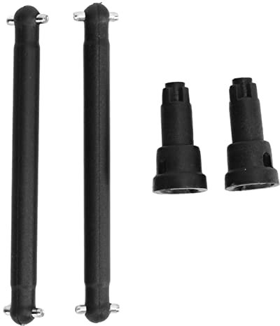 ZAWELIYO Eje de Transmisión CVD Trasero Juego de Huesos de Perro Construcción de Acero Eficiente Piezas de Repuesto de Coche para SCY16101 16102 16103 16201 1/16 RC