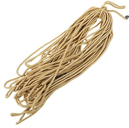 OSALADI 1stück Nylon Rope Outdoor Clothesline Strapazierfähige Vielseitige Aufhängeschnur Für Camping Garten Und Sport Khaki Für Wäsche Und Ausrüstung