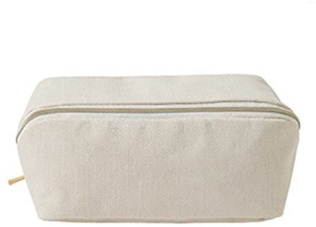 YIHANSS Kulturbeutel, 1 Stück, für Damen, große Baumwolle, Reise-Kosmetiktasche, Organizer, Make-up-Aufbewahrungstasche für Toilettenartikel, Make-up-Tasche